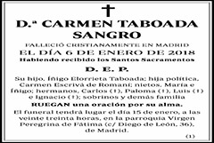 Carmen Taboada Sangro